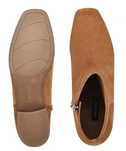 Nine West Cabra Square-Toe Booties Boots & Booties