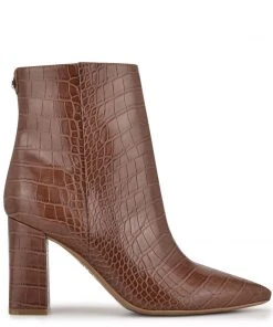 Nine West Shoes Cacey 9x9 Heeled Booties