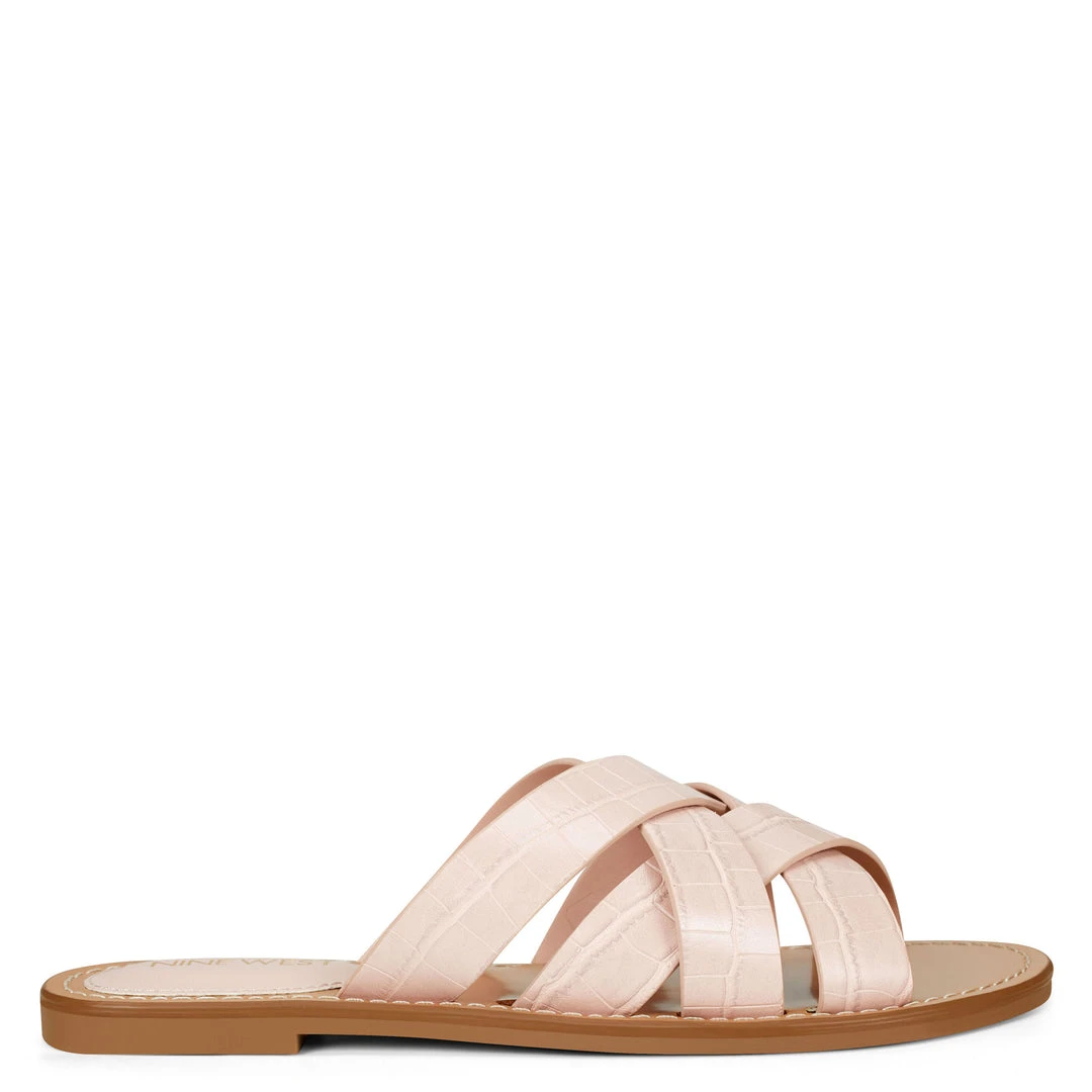 Nine West Cade Flat Slide Sandals 3 Nine West Cade Flat Slide Sandals