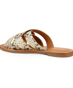 Nine West Cade Flat Slide Sandals 10 Nine West Cade Flat Slide Sandals