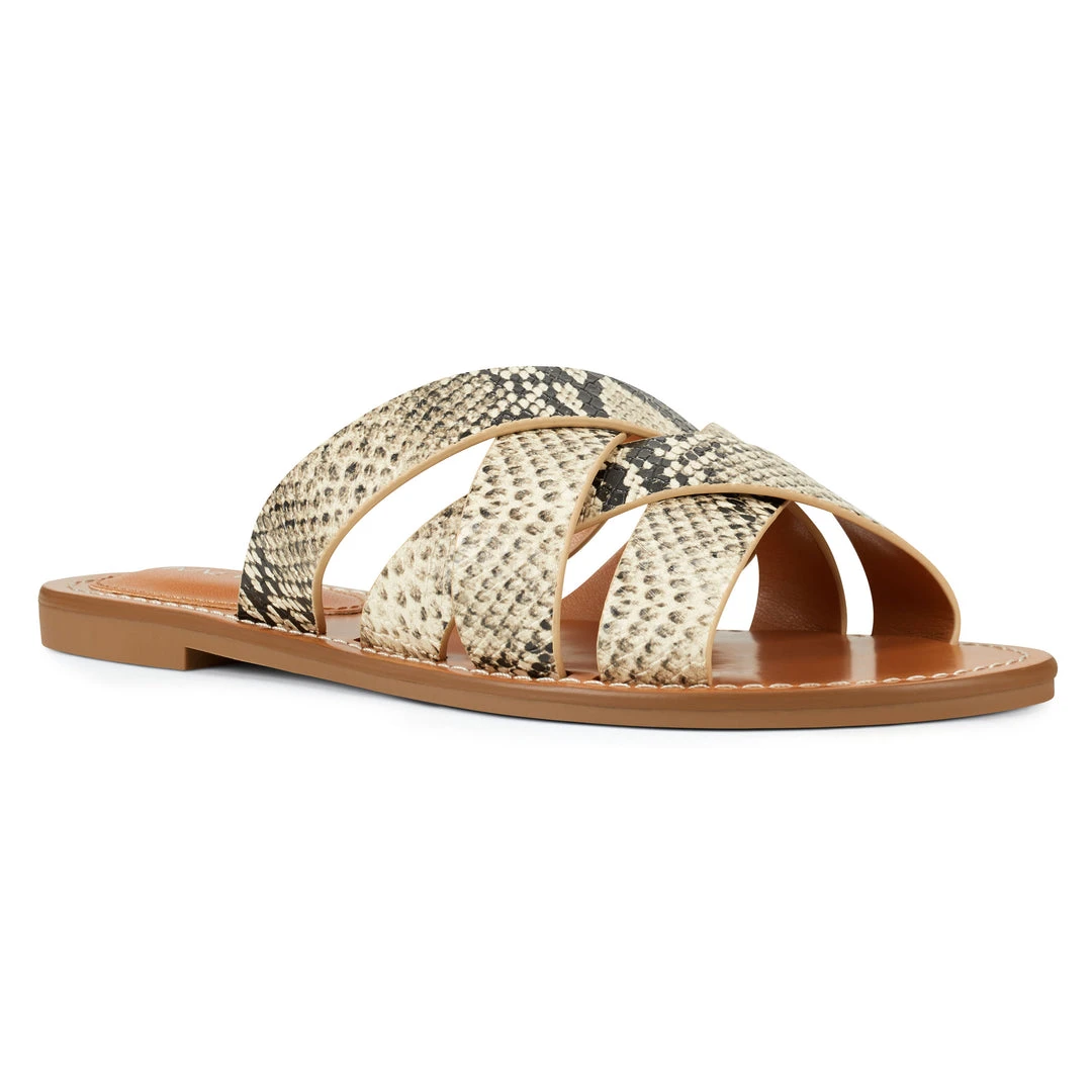 Nine West Cade Flat Slide Sandals 4 Nine West Cade Flat Slide Sandals
