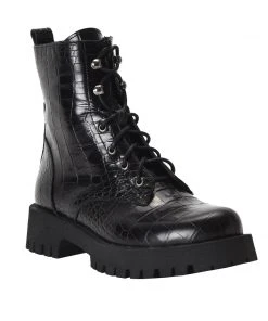 Nine West Calisa Combat Lug Sole Boots