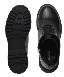 Nine West Calisa Combat Lug Sole Boots