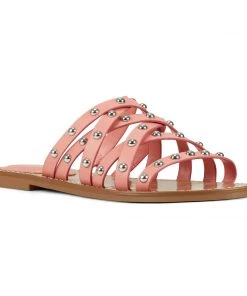 Nine West Candy Flat Slide Sandals Mules & Slides