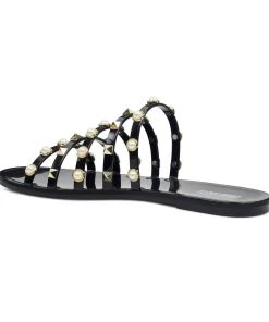 Nine West Flats Cariana Jelly Sandals