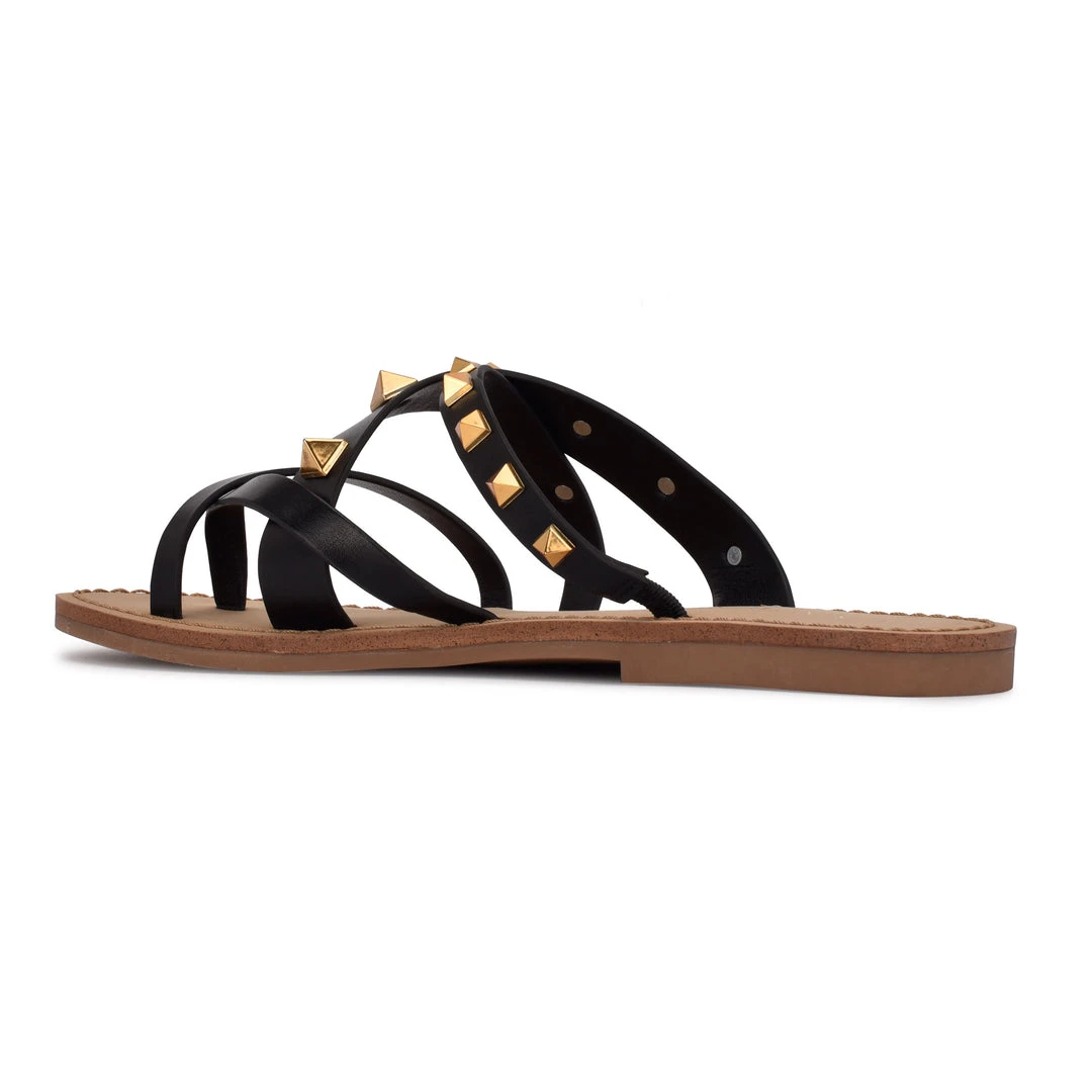 Nine West Cerri Flat Slide Sandals Fun Flats 5 Nine West Cerri Flat Slide Sandals Fun Flats