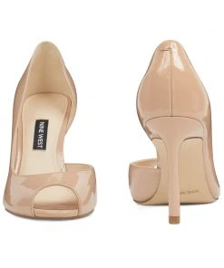 Nine West Chance Peep Toe Pumps Heels