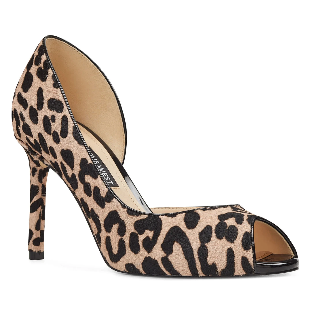 Nine West Heels Chance Peep Toe Pumps 4 Nine West Heels Chance Peep Toe Pumps