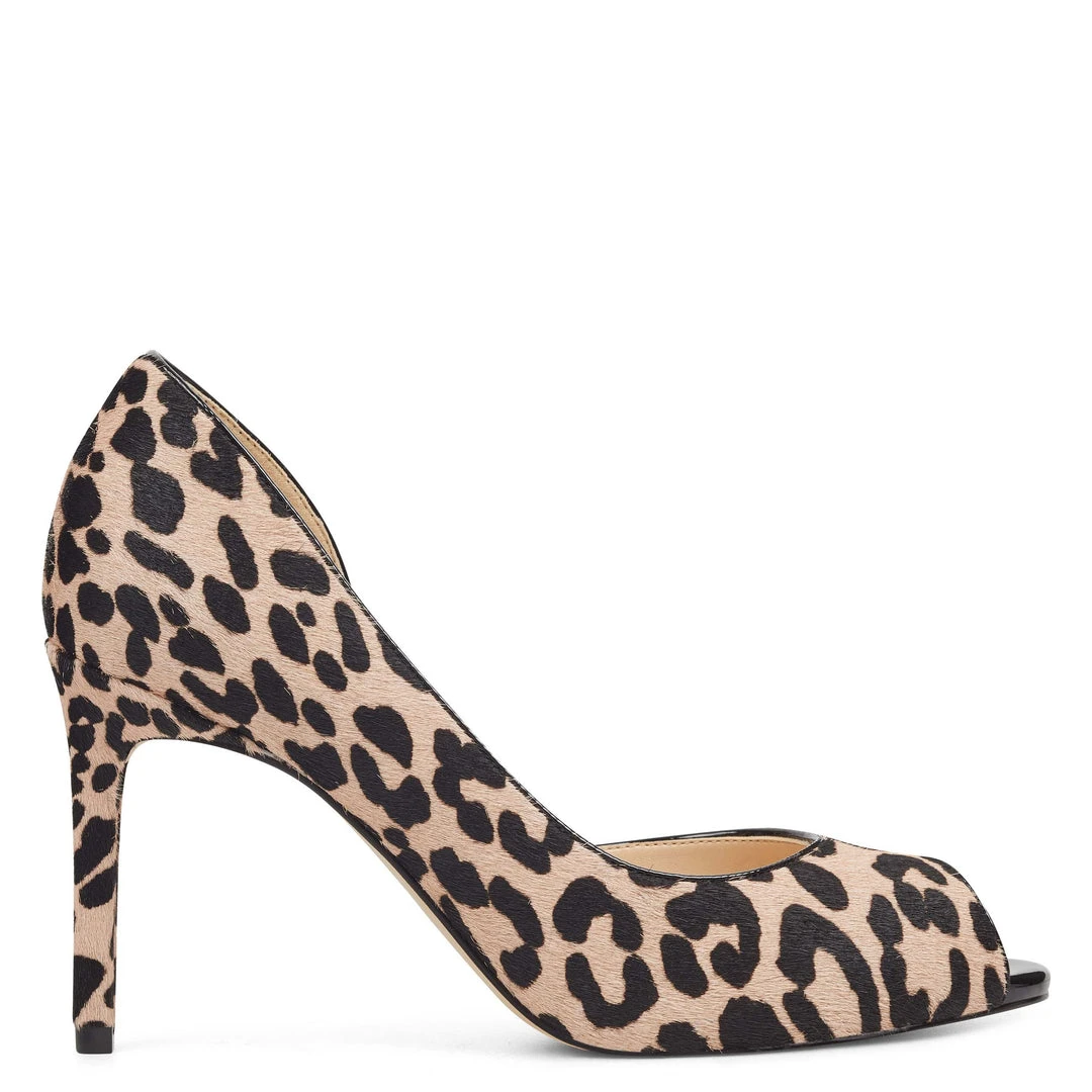 Nine West Heels Chance Peep Toe Pumps 3 Nine West Heels Chance Peep Toe Pumps