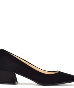 Nine West Shoes Cloe 9x9 Block Heel Pumps