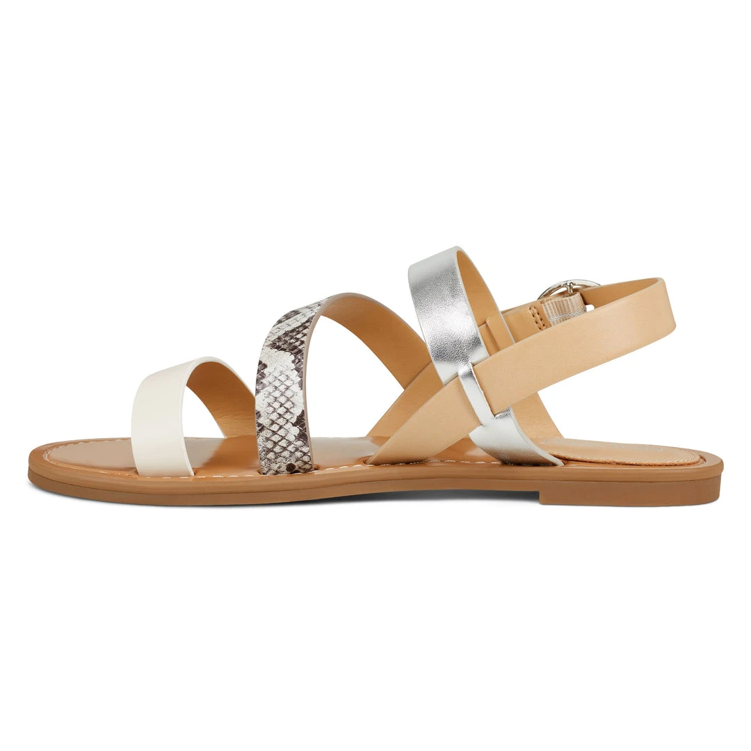 Nine West Cloie Flat Sandals 6 Nine West Cloie Flat Sandals