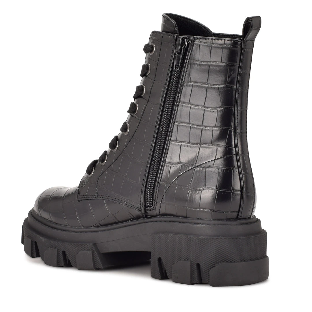 Nine West Clover Lug Sole Boots 5 Nine West Clover Lug Sole Boots