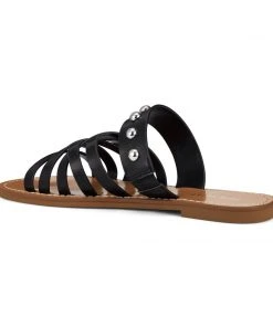 Nine West Colby Flat Slide Sandals Mules & Slides