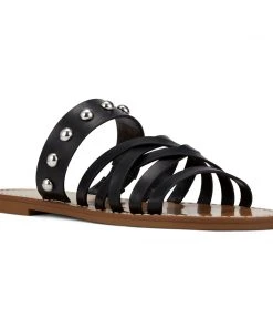 Nine West Colby Flat Slide Sandals Mules & Slides