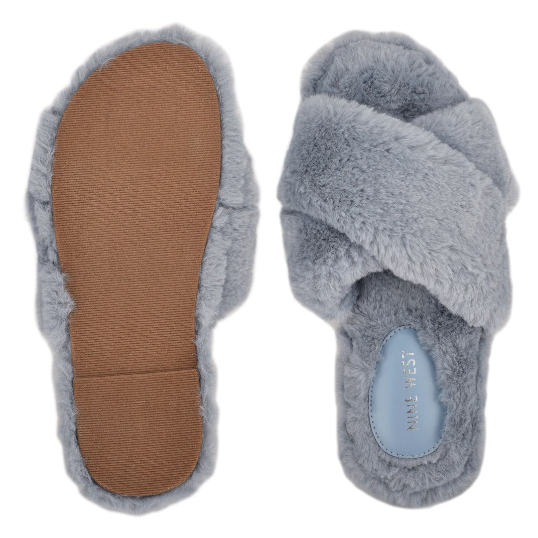 Nine West Cozy Flat Slide Sandals Shoes 7 Nine West Cozy Flat Slide Sandals Shoes