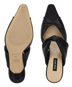 Nine West Heel Appeal Crown Pointy Toe Mules