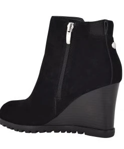 Nine West Curtis Wedge Booties Boots & Booties