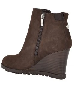 Nine West Curtis Wedge Booties 10 Nine West Curtis Wedge Booties