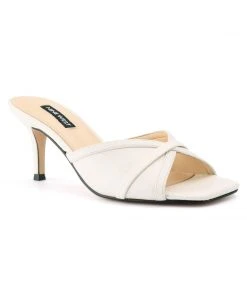 Nine West Heels Dainty Heeled Slide Sandals