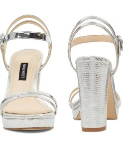 Nine West Daisy Open Toe Sandals Metallic Mindset 12 Nine West Daisy Open Toe Sandals Metallic Mindset
