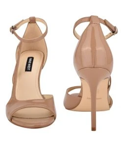 Nine West Heels Dance Heeled Ankle Strap Sandals
