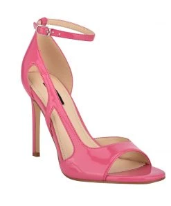 Nine West Dance Heeled Ankle Strap Sandals Color Pop