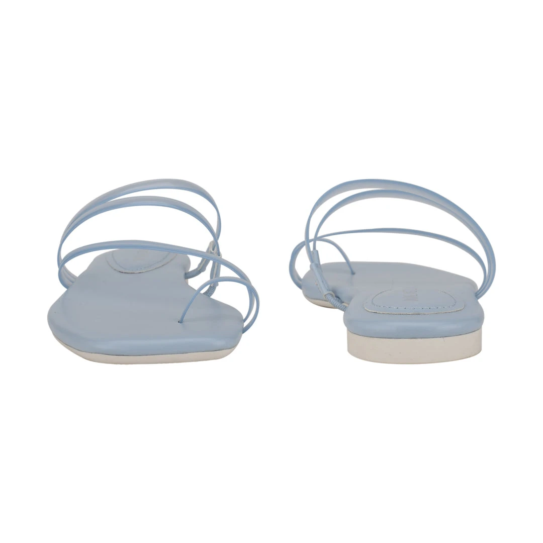 Nine West Darbie Flat Toe Ring Slide Sandals 6 Nine West Darbie Flat Toe Ring Slide Sandals