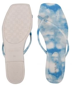 Nine West Day Flat Thong Sandals Fun Flats 11 Nine West Day Flat Thong Sandals Fun Flats