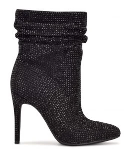 Nine West Dazzle Dress Booties Shoes