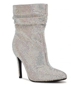 Nine West Metallic Mindset Dazzle Dress Booties