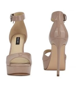 Nine West High Impact Platforms Debby Platform Sandals 10 Nine West High Impact Platforms Debby Platform Sandals