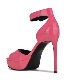 Nine West Debby Platform Sandals High Impact Platforms