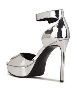 Nine West Debby Platform Sandals High Impact Platforms