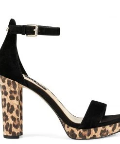Nine West Dempsey Platform Sandals Heels