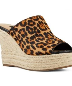 Nine West Denna Espadrille Slide Sandals 9 Nine West Denna Espadrille Slide Sandals