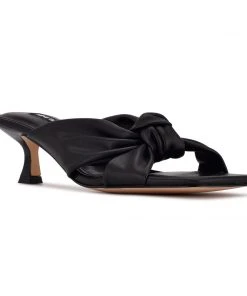 Nine West Dipa Heeled Slide Sandals