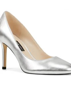 Nine West Metallic Mindset Dylan Round Toe Pumps