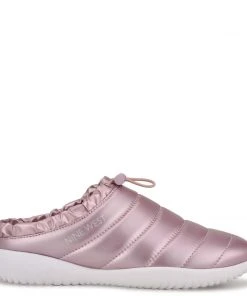 Nine West Metallic Mindset Echo Slip On Sneaker Mules