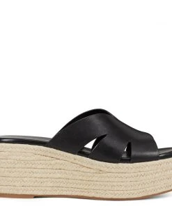 Nine West Eddy Espadrille Platform Sandals