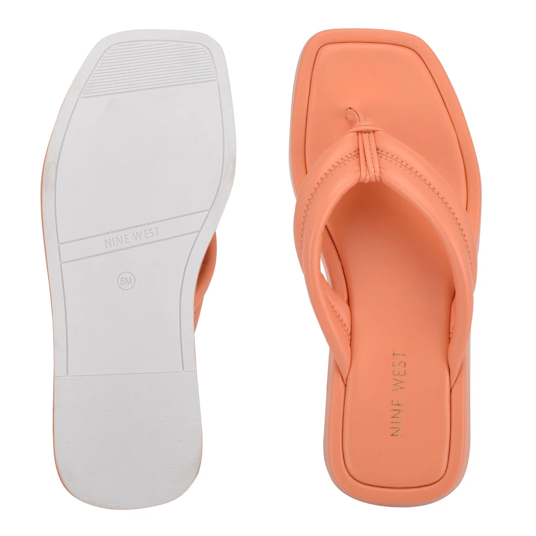 Nine West Efee Thong Sandals New 7 Nine West Efee Thong Sandals New