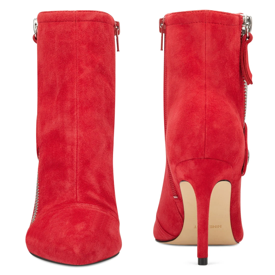 Nine West Emette Heel Booties Heels 7 Nine West Emette Heel Booties Heels