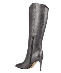 Nine West Erli Heeled Boots Metallic Mindset
