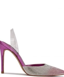 Nine West Fabry Pointy Toe Slingback Pumps The F Collection