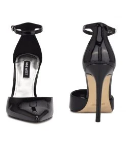 Nine West The F Collection Faiz Pointy Toe Ankle Strap Pumps