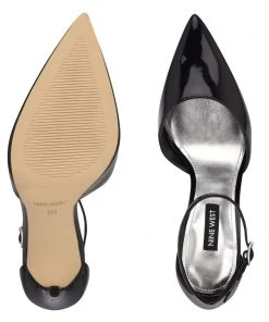 Nine West The F Collection Faiz Pointy Toe Ankle Strap Pumps