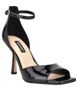 Nine West Heel Appeal Fanny Ankle Strap Sandals 7 Nine West Heel Appeal Fanny Ankle Strap Sandals