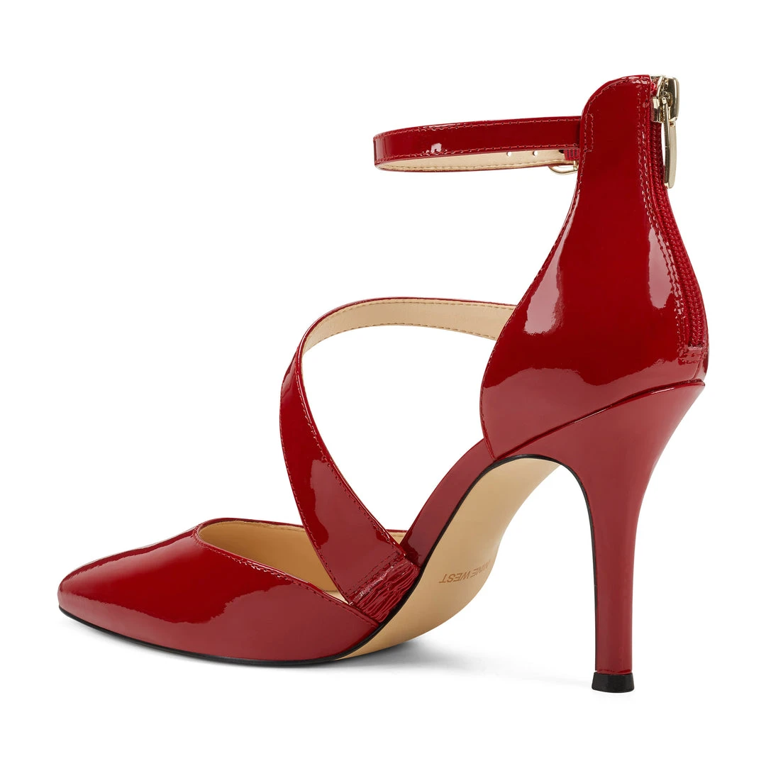 Nine West Heels Fawn Ankle Strap Pumps 5 Nine West Heels Fawn Ankle Strap Pumps