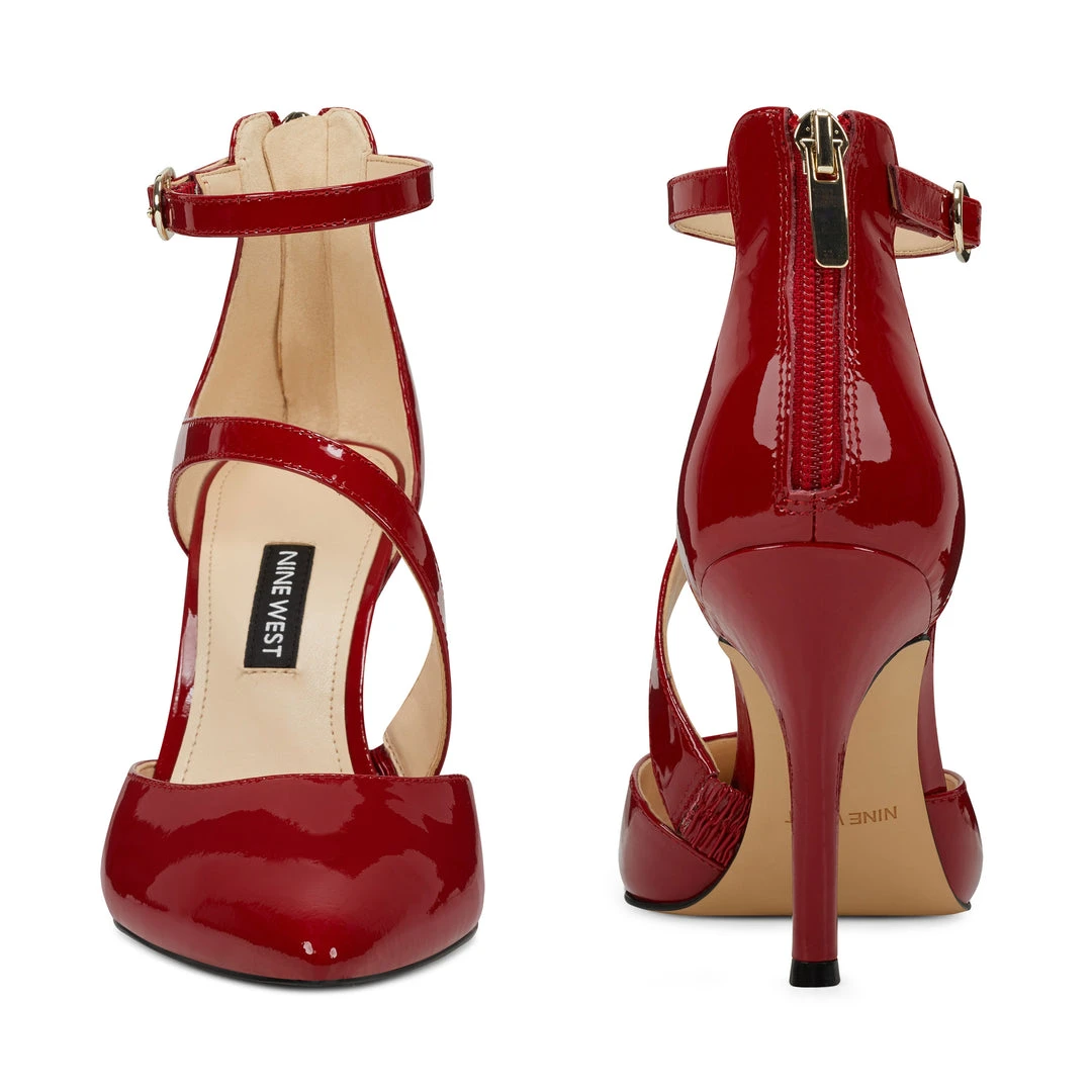 Nine West Heels Fawn Ankle Strap Pumps 7 Nine West Heels Fawn Ankle Strap Pumps