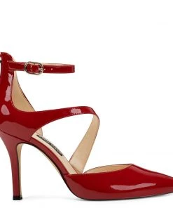 Nine West Heels Fawn Ankle Strap Pumps