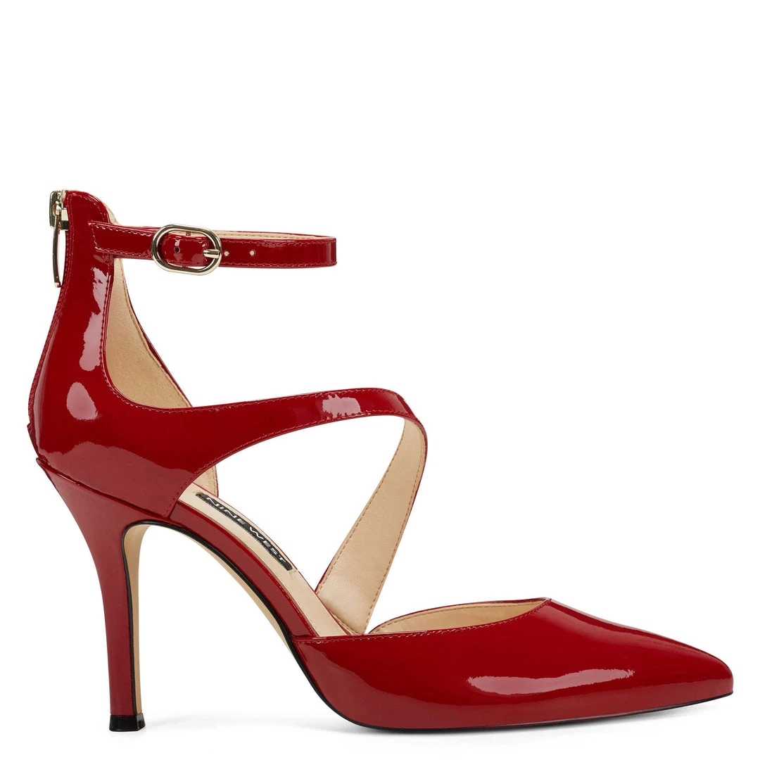 Nine West Heels Fawn Ankle Strap Pumps 3 Nine West Heels Fawn Ankle Strap Pumps